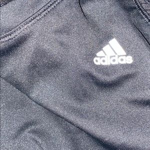 grey adidas breathable top